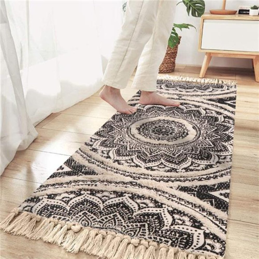NEW Boho Mandela Area Rug